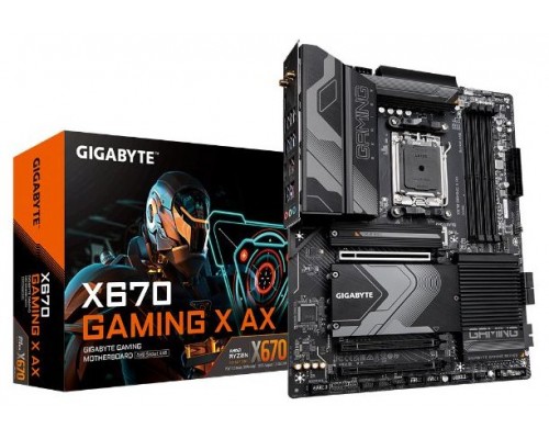 PLACA BASE GIGABYTE X670 GAMING X AX AM5 ATX 4XDDR5